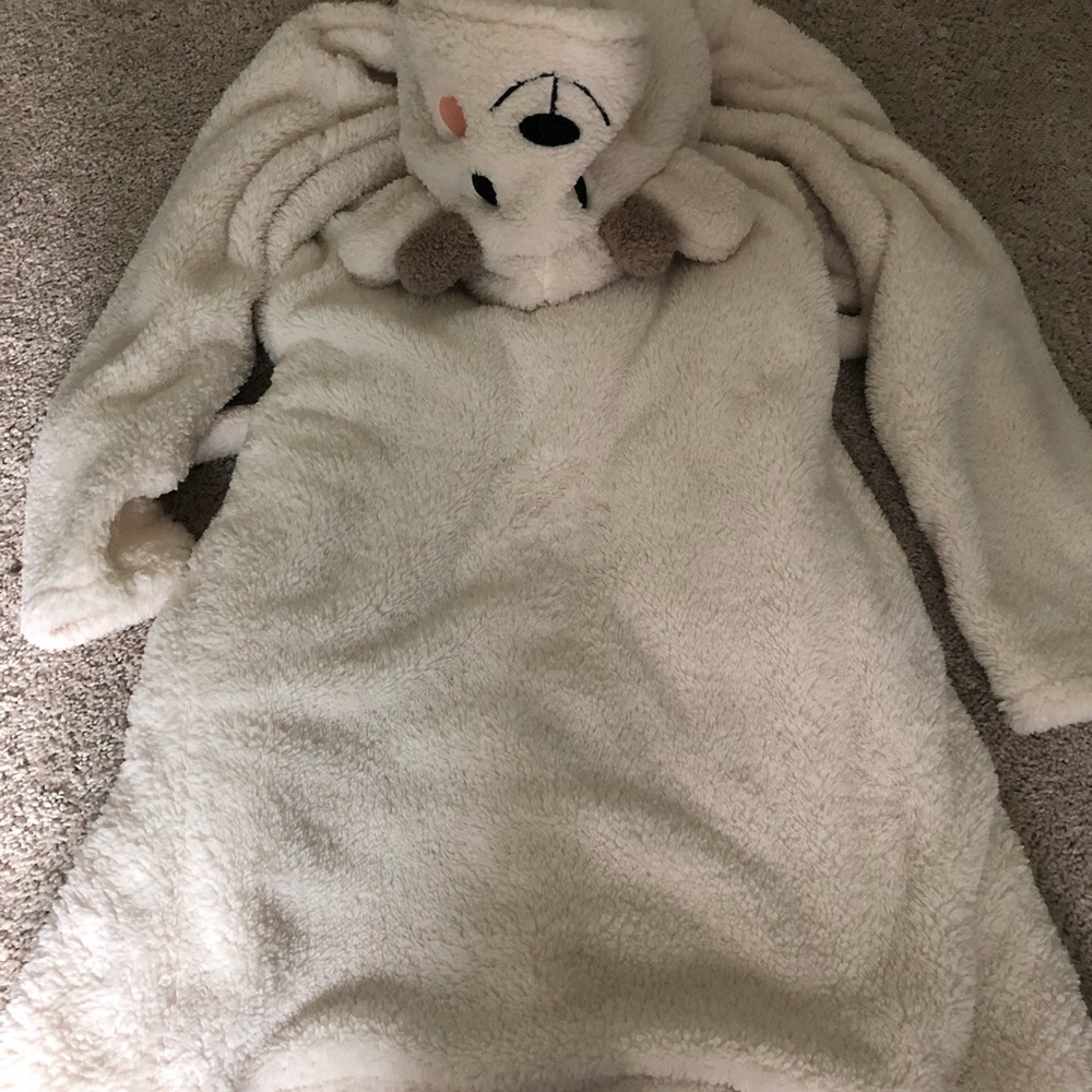Ultra fluffy bathrobe